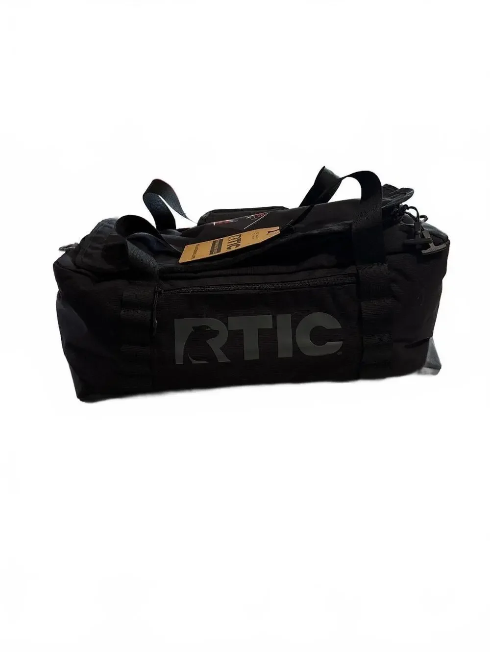RTIC Road Trip Duffle Bag 45L Black Detroit Refinery Air Monitoring Team NWT